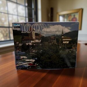 NEW SEALED Guild 1000 piece puzzle Berner Overland Switzerland Hasbro